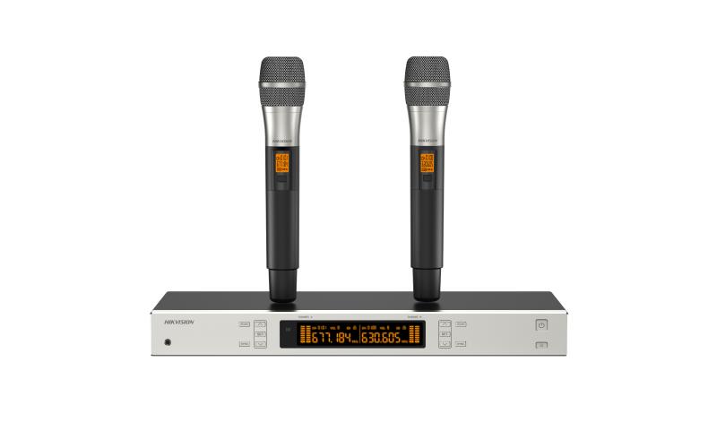 DS-QAPMKHC1-2U — UHF Wireless Microphone System 2 Channel Handheld Mic
