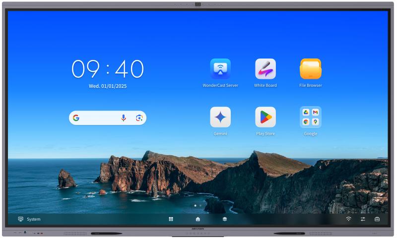 מסך אינטראקטיבי WonderHub 65 אינץ'