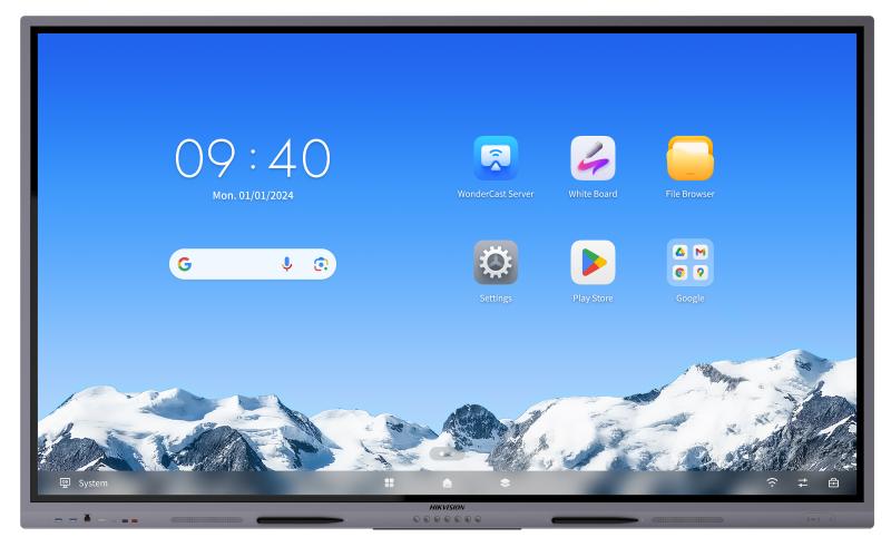 מסך אינטראקטיבי WonderHub 86 אינץ'