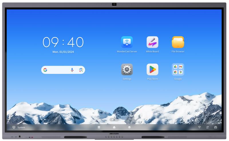 מסך אינטראקטיבי WonderHub 86 אינץ'